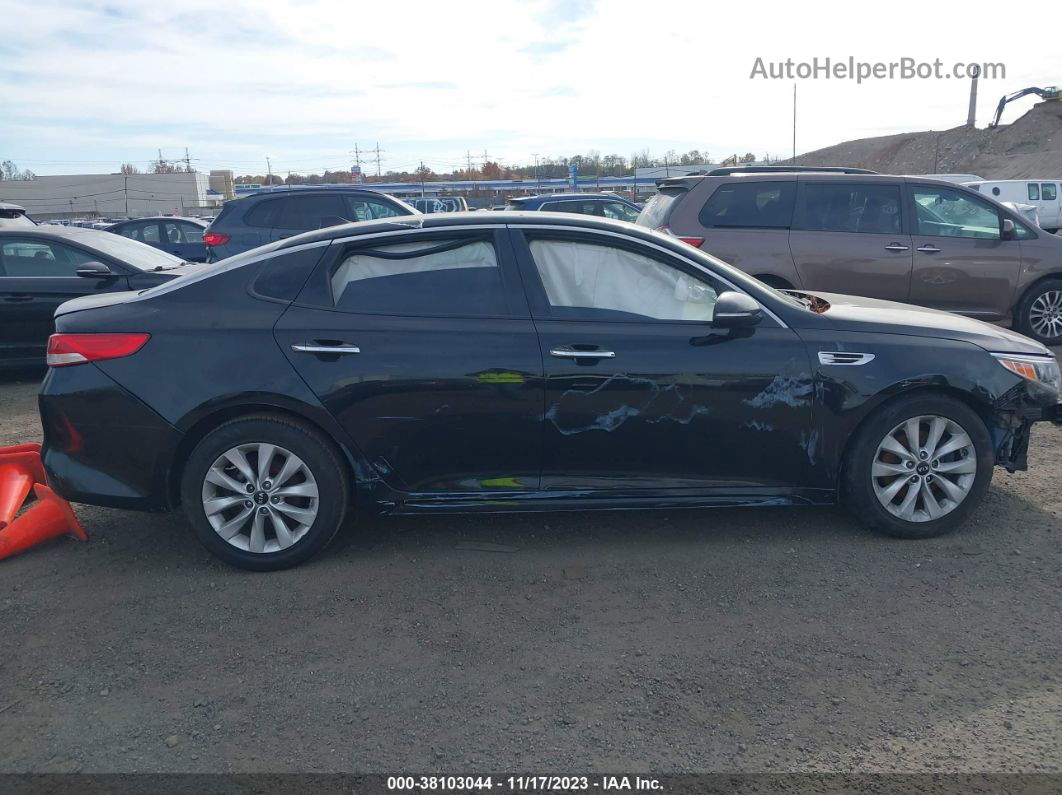 2016 Kia Optima Ex Черный vin: 5XXGU4L34GG078774