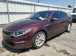 2017 Kia Optima Ex Burgundy vin: 5XXGU4L34HG161137