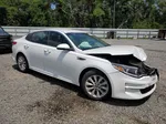 2017 Kia Optima Ex White vin: 5XXGU4L34HG169352