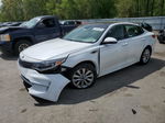 2018 Kia Optima Ex Белый vin: 5XXGU4L34JG220287