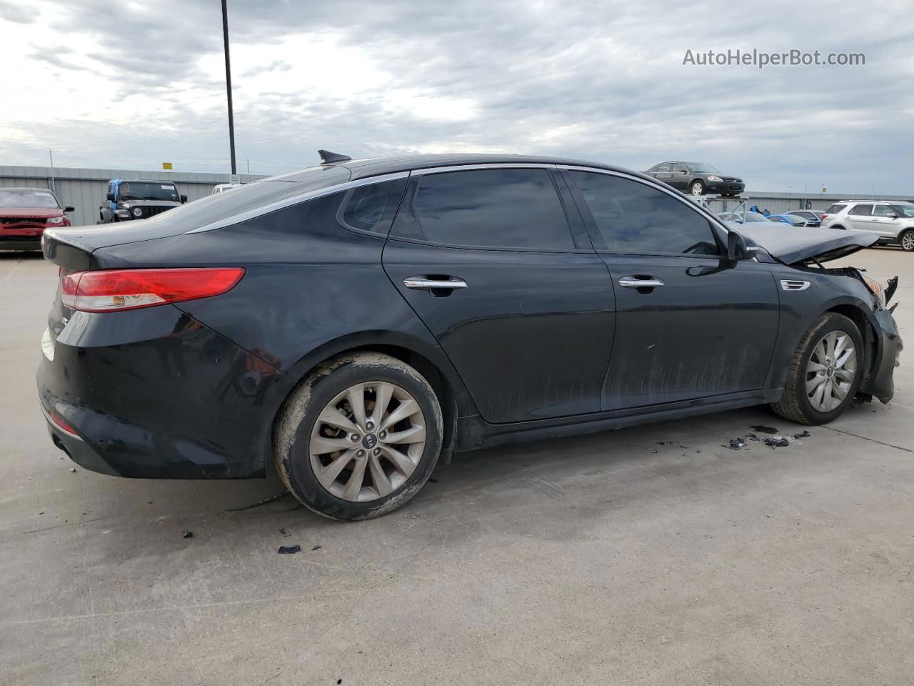 2018 Kia Optima Ex Black vin: 5XXGU4L34JG248154