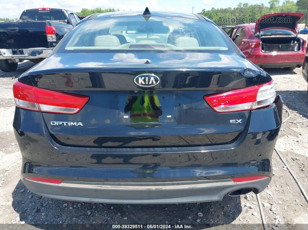 2016 Kia Optima Ex Черный vin: 5XXGU4L35GG052281