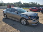 2018 Kia Optima Ex Silver vin: 5XXGU4L35JG234649