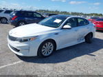 2016 Kia Optima Ex White vin: 5XXGU4L36GG012050