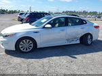 2016 Kia Optima Ex White vin: 5XXGU4L36GG012050