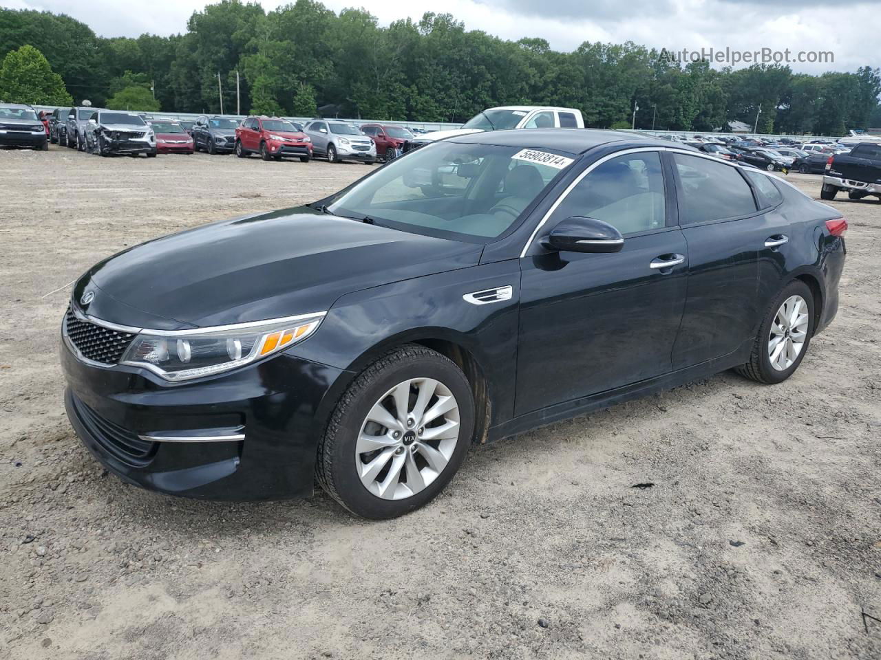 2016 Kia Optima Ex Black vin: 5XXGU4L36GG063032