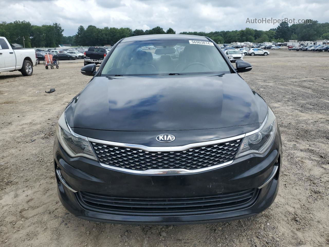 2016 Kia Optima Ex Черный vin: 5XXGU4L36GG063032