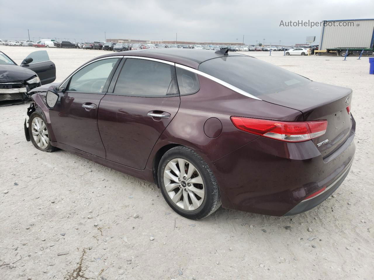 2016 Kia Optima Ex Maroon vin: 5XXGU4L36GG085158