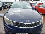 2016 Kia Optima Ex Blue vin: 5XXGU4L36GG091820