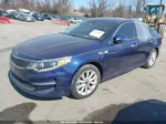 2016 Kia Optima Ex Blue vin: 5XXGU4L36GG091820