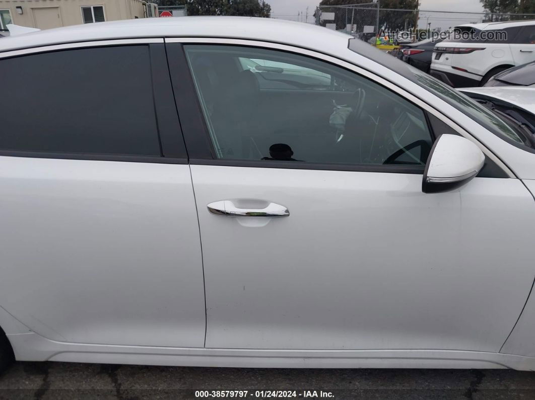 2018 Kia Optima Ex White vin: 5XXGU4L36JG196929