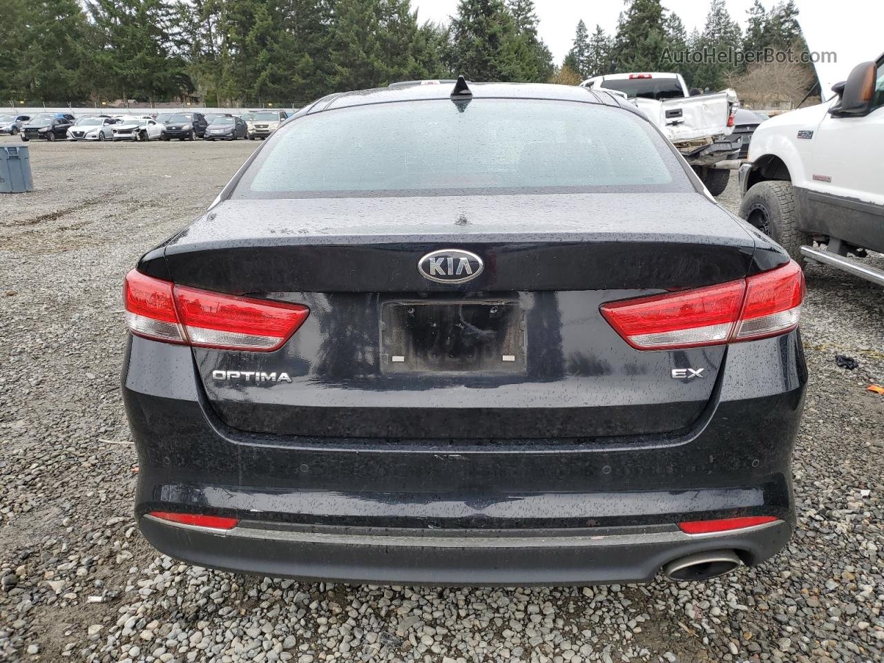 2018 Kia Optima Ex Black vin: 5XXGU4L36JG238273