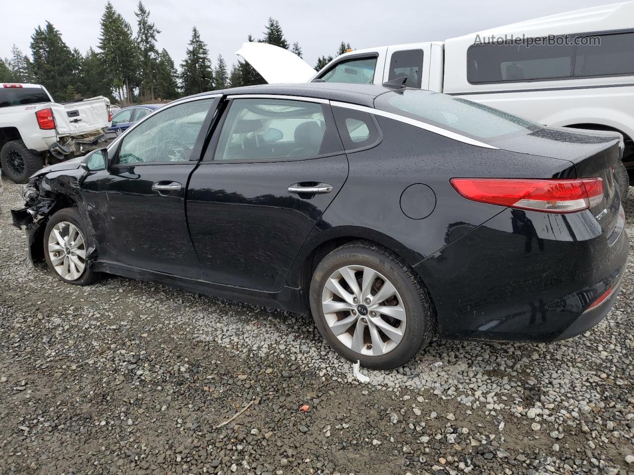 2018 Kia Optima Ex Black vin: 5XXGU4L36JG238273