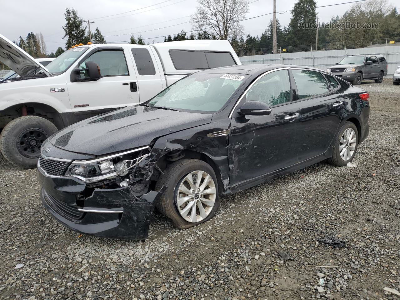 2018 Kia Optima Ex Black vin: 5XXGU4L36JG238273