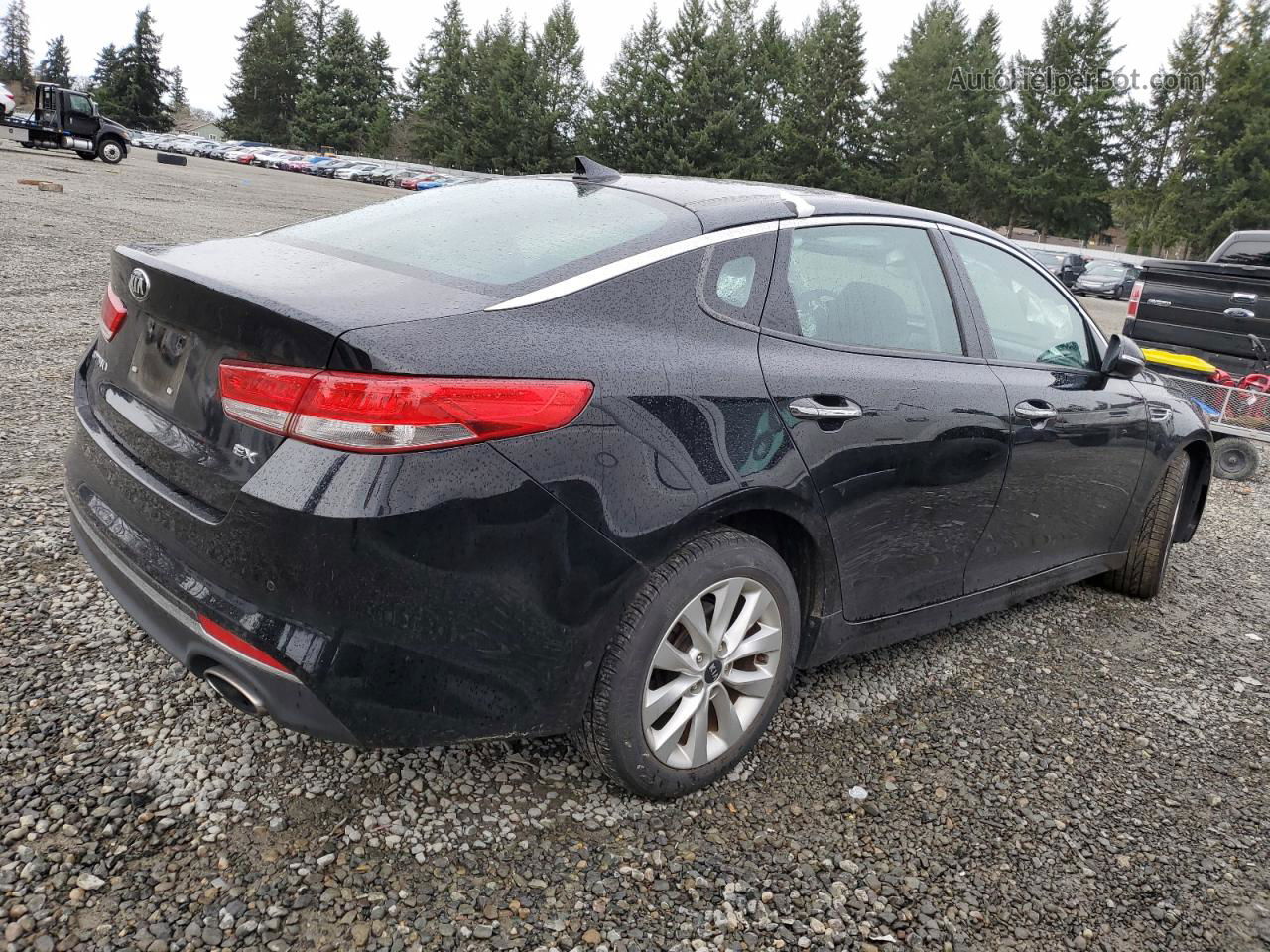 2018 Kia Optima Ex Black vin: 5XXGU4L36JG238273