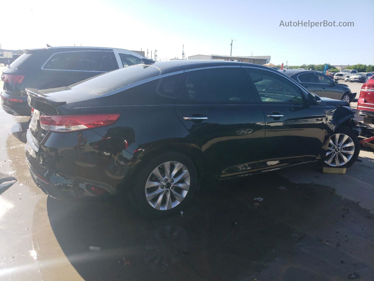 2017 Kia Optima Ex Black vin: 5XXGU4L37HG135843