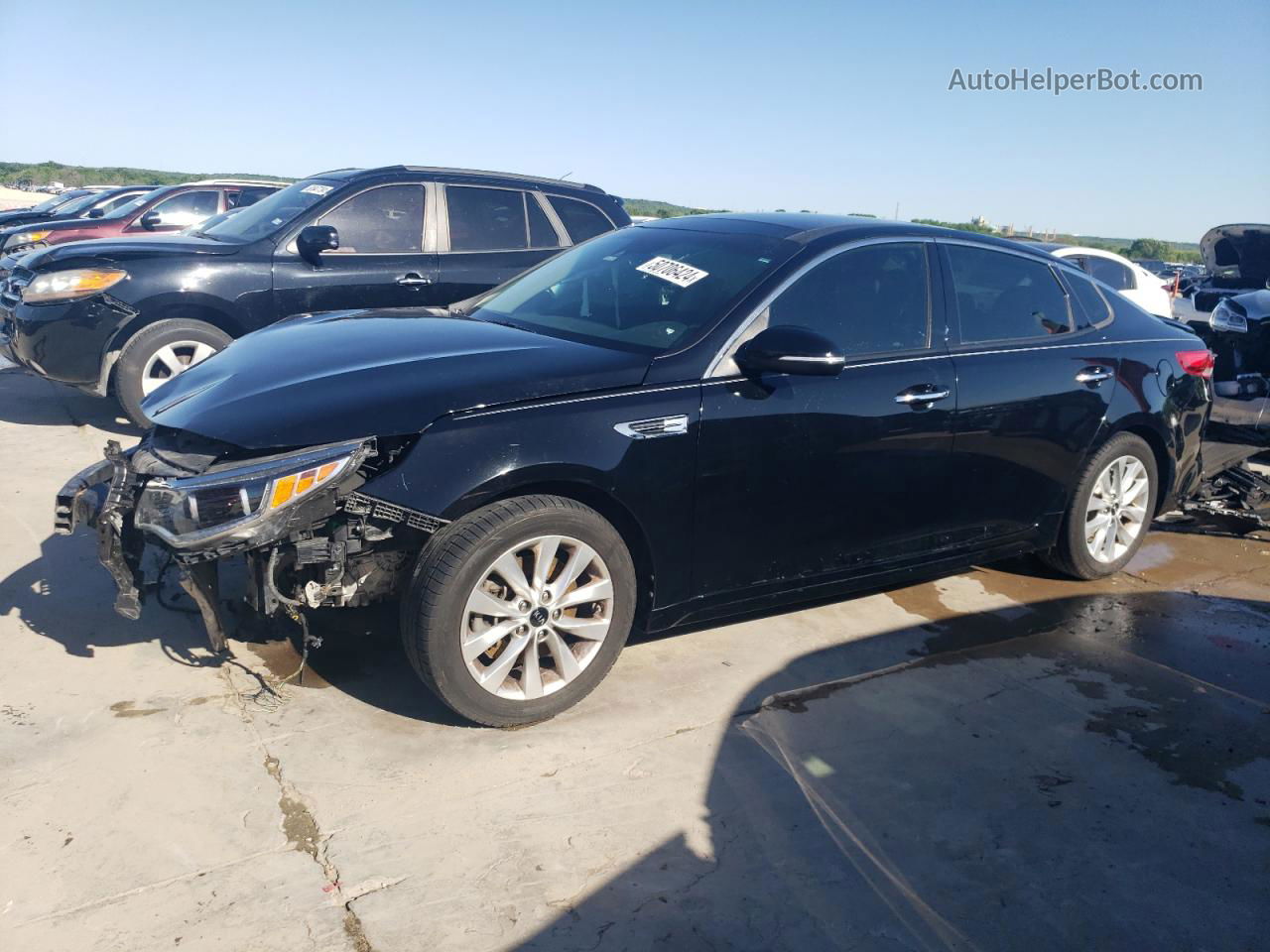 2017 Kia Optima Ex Black vin: 5XXGU4L37HG135843