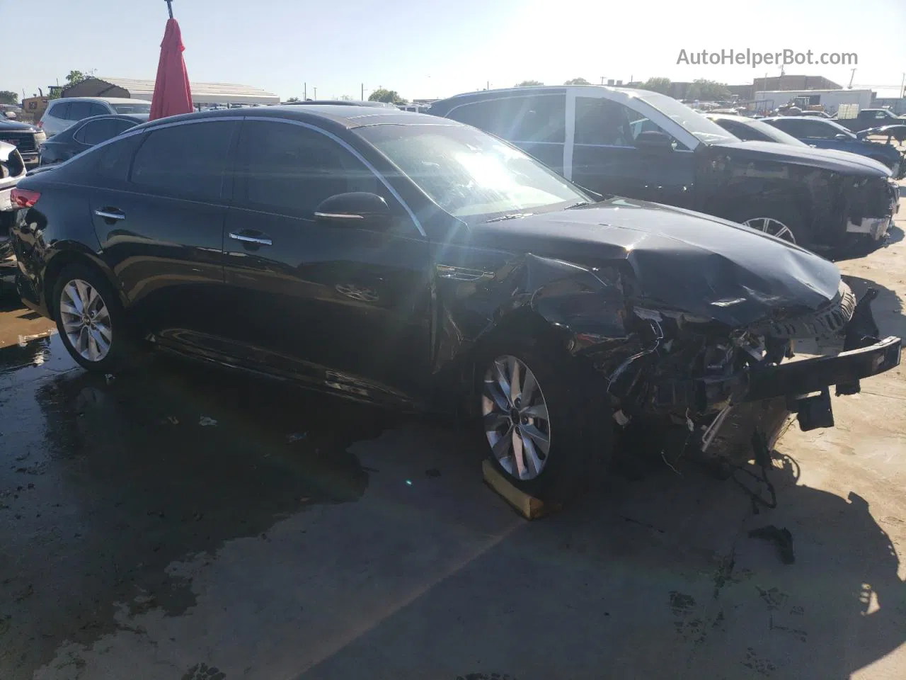 2017 Kia Optima Ex Black vin: 5XXGU4L37HG135843