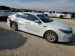 2017 Kia Optima Ex White vin: 5XXGU4L37HG164002