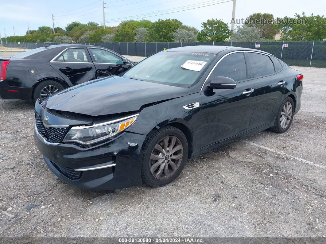 2018 Kia Optima Ex Black vin: 5XXGU4L37JG205363