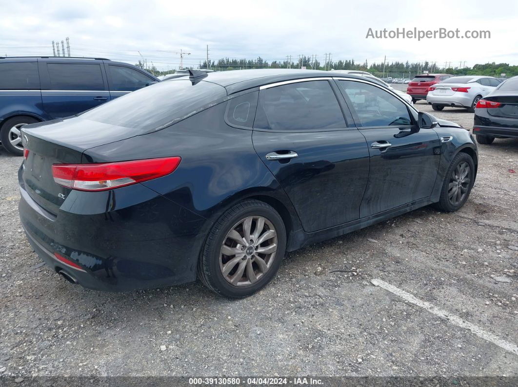 2018 Kia Optima Ex Black vin: 5XXGU4L37JG205363