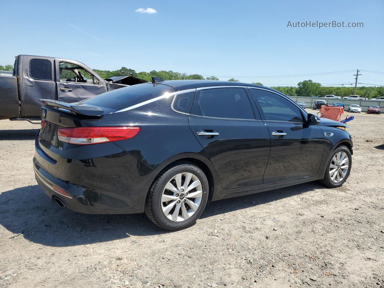 2016 Kia Optima Ex Black vin: 5XXGU4L38GG013314