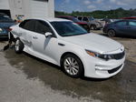 2016 Kia Optima Ex White vin: 5XXGU4L38GG017198