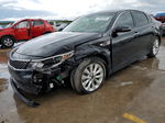 2017 Kia Optima Ex Черный vin: 5XXGU4L38HG143661