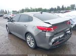 2018 Kia Optima Ex Gray vin: 5XXGU4L38JG210202