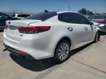 2018 Kia Optima Ex White vin: 5XXGU4L38JG225413