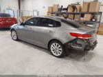 2018 Kia Optima Ex Gray vin: 5XXGU4L38JG226349