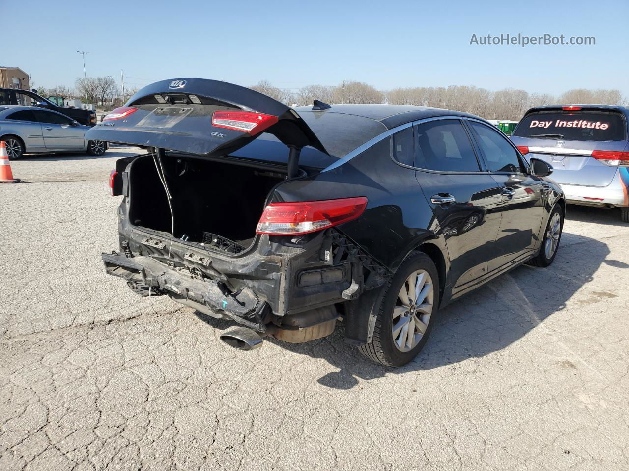 2016 Kia Optima Ex Black vin: 5XXGU4L39GG031580