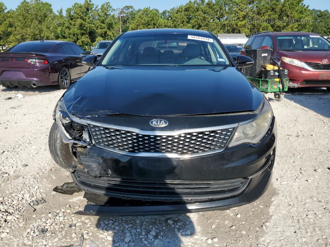 2016 Kia Optima Ex Black vin: 5XXGU4L39GG065549