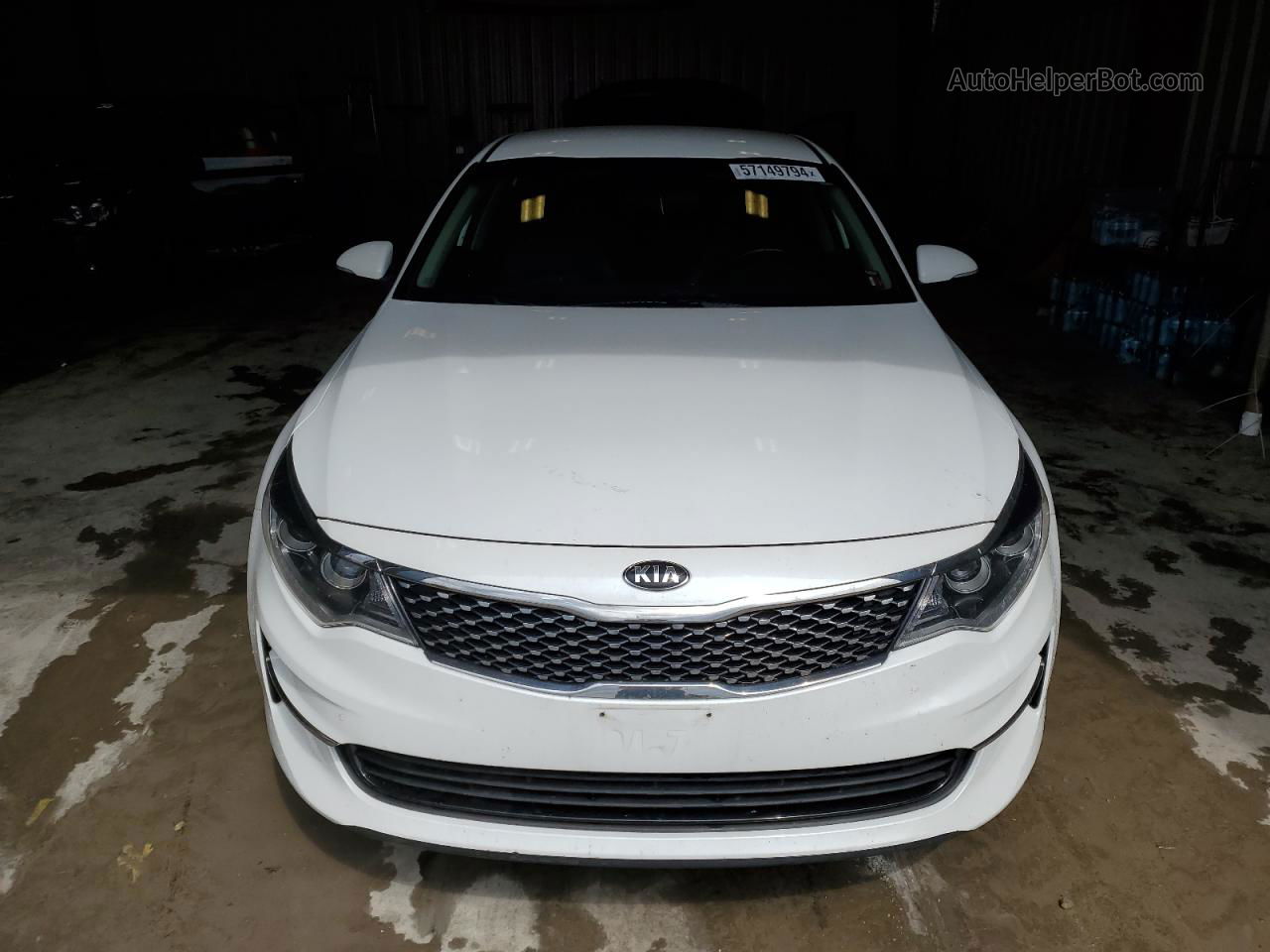 2016 Kia Optima Ex Белый vin: 5XXGU4L39GG094758