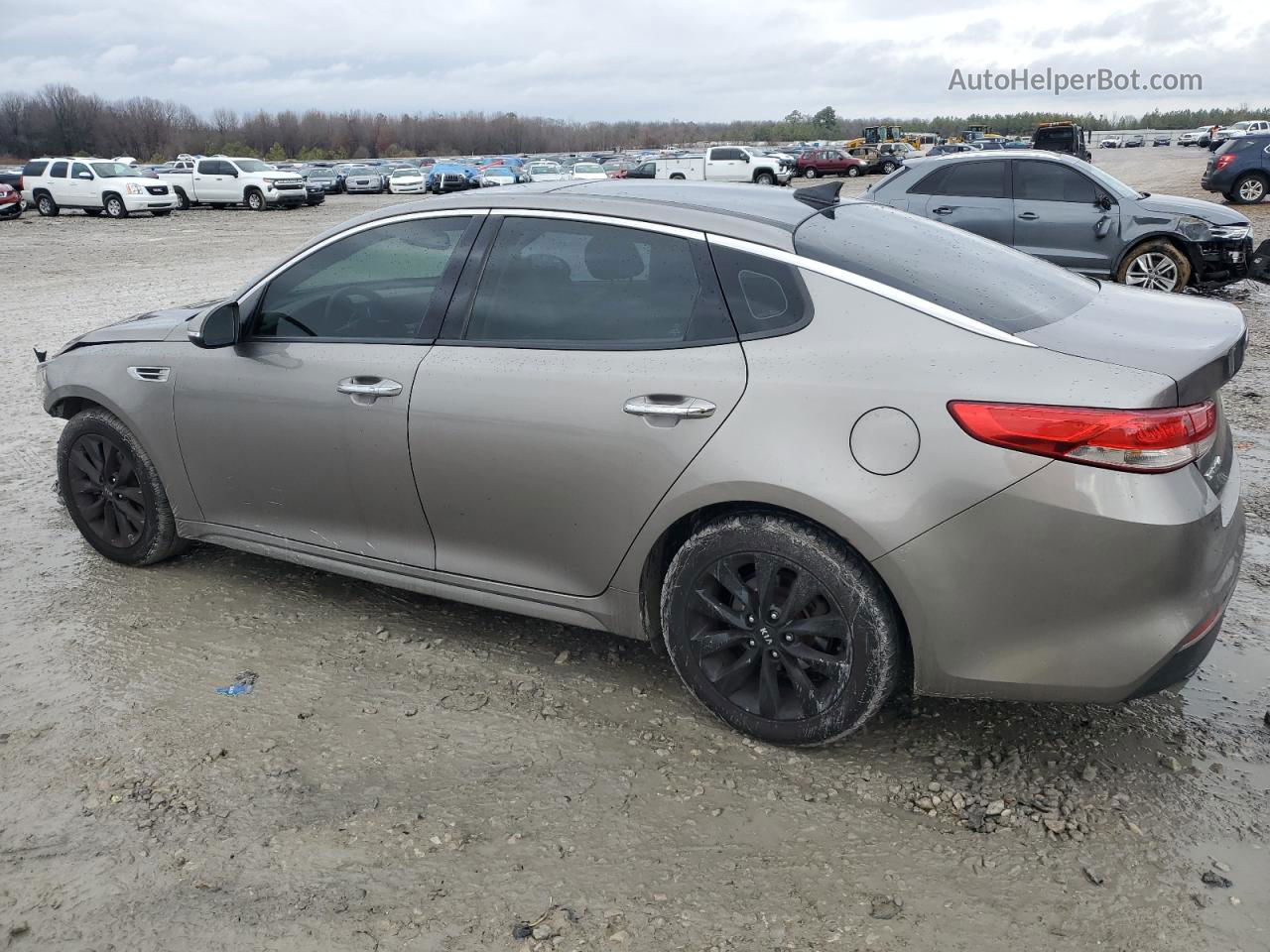 2016 Kia Optima Ex Silver vin: 5XXGU4L39GG107234