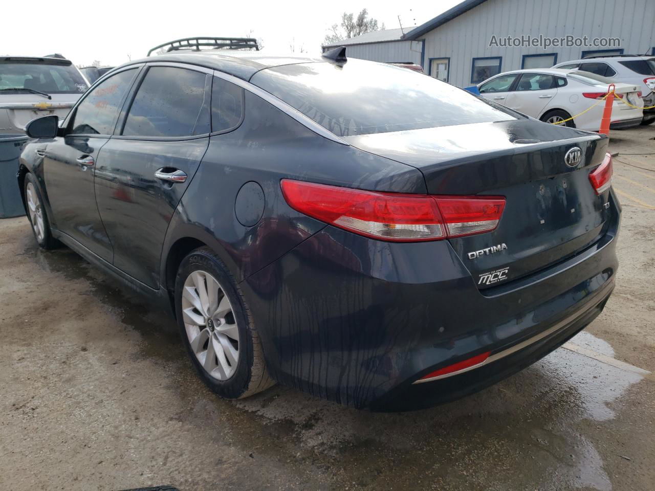 2016 Kia Optima Ex Угольный vin: 5XXGU4L3XGG008731