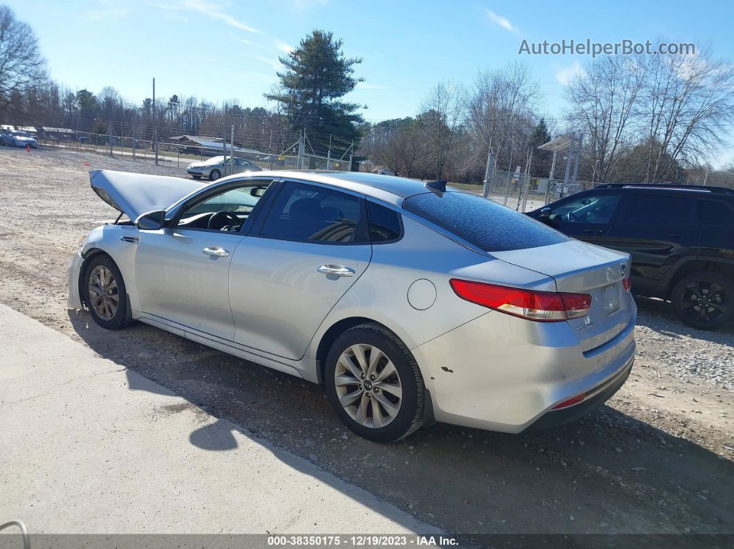 2016 Kia Optima Ex Silver vin: 5XXGU4L3XGG011337