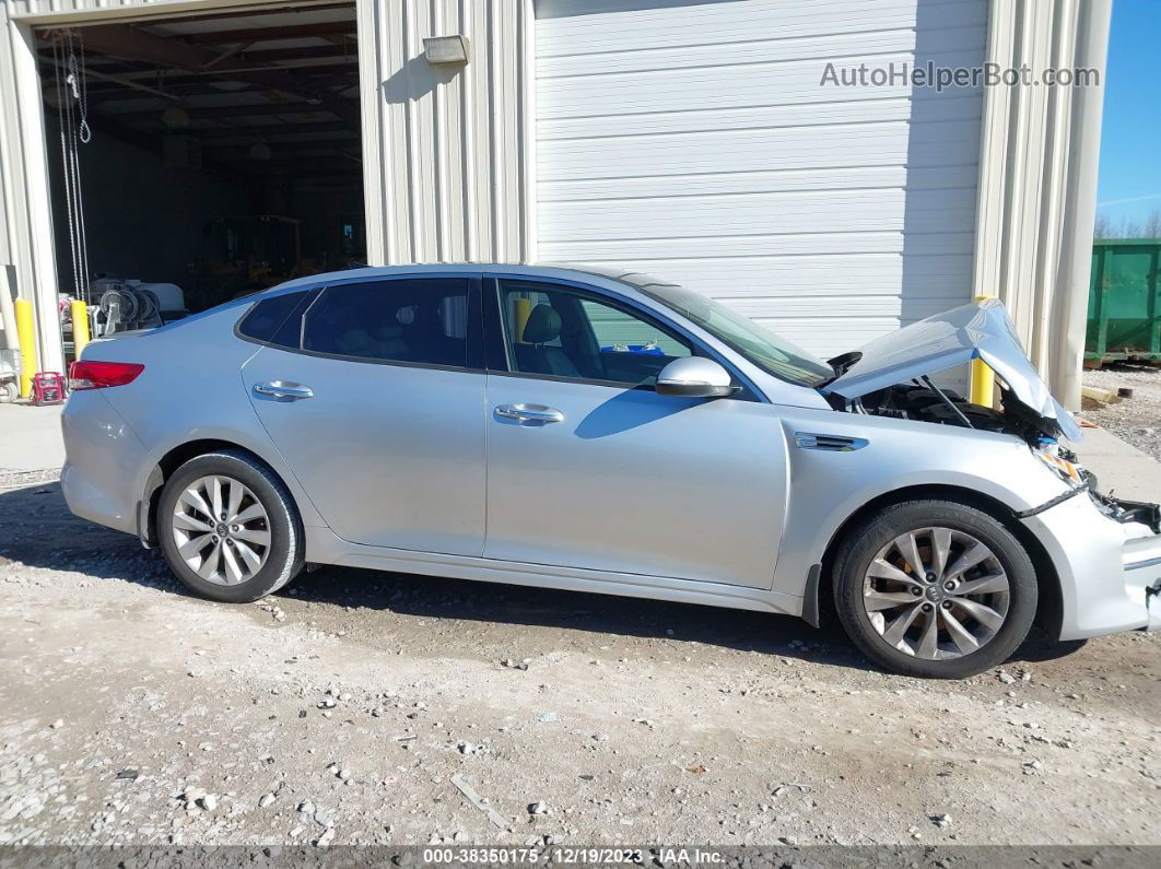 2016 Kia Optima Ex Серебряный vin: 5XXGU4L3XGG011337