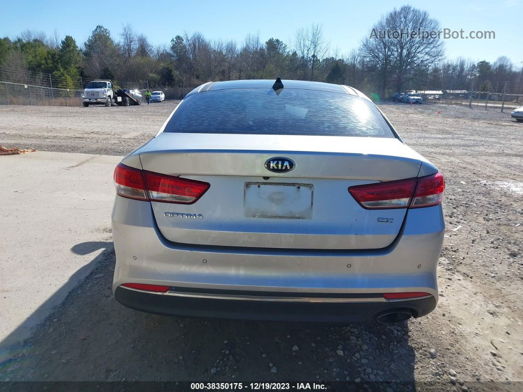 2016 Kia Optima Ex Silver vin: 5XXGU4L3XGG011337