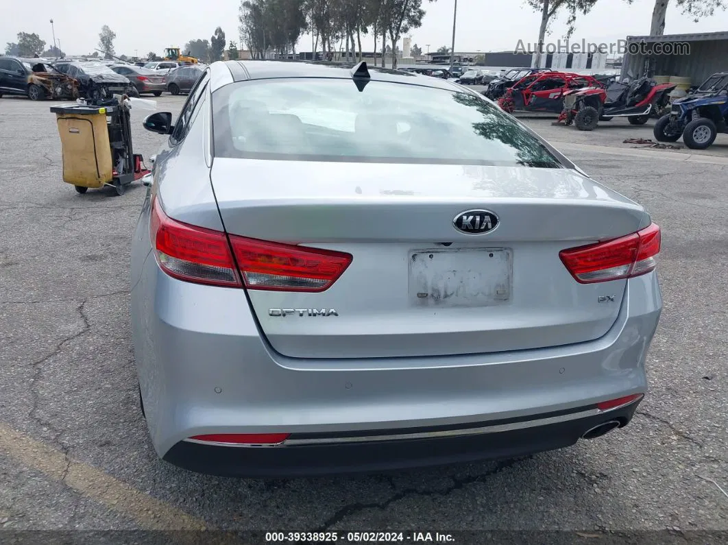 2017 Kia Optima Ex Silver vin: 5XXGU4L3XHG134248