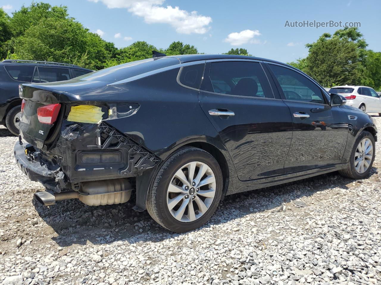 2017 Kia Optima Ex Black vin: 5XXGU4L3XHG137599