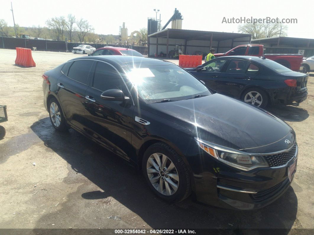 2018 Kia Optima Ex Black vin: 5XXGU4L3XJG187327