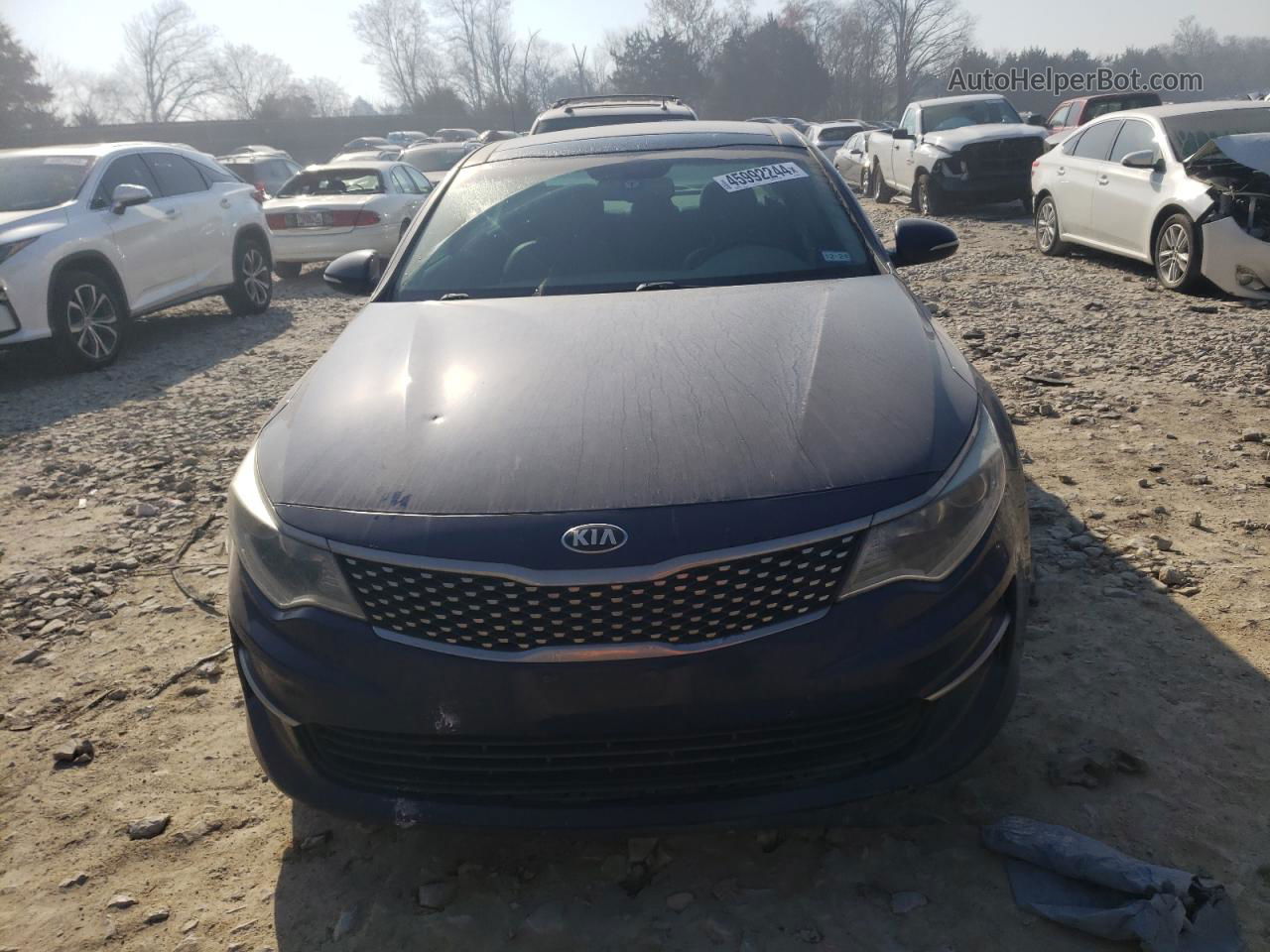 2018 Kia Optima Ex Blue vin: 5XXGU4L3XJG207947