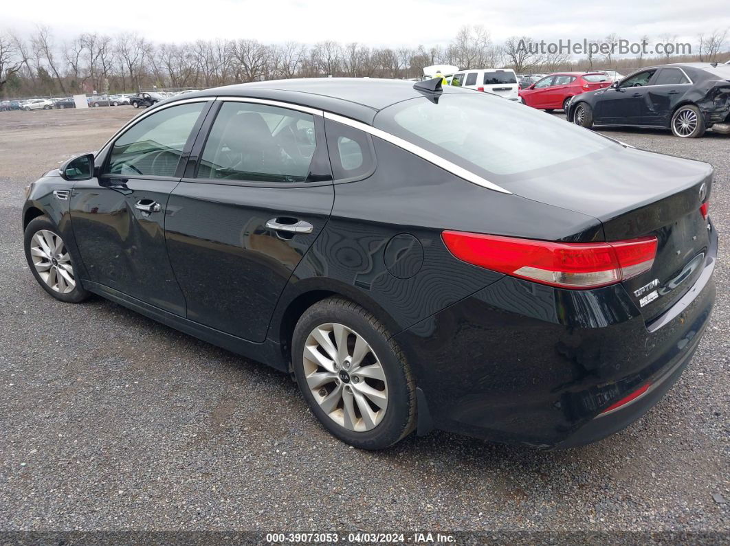 2018 Kia Optima Ex Черный vin: 5XXGU4L3XJG215224