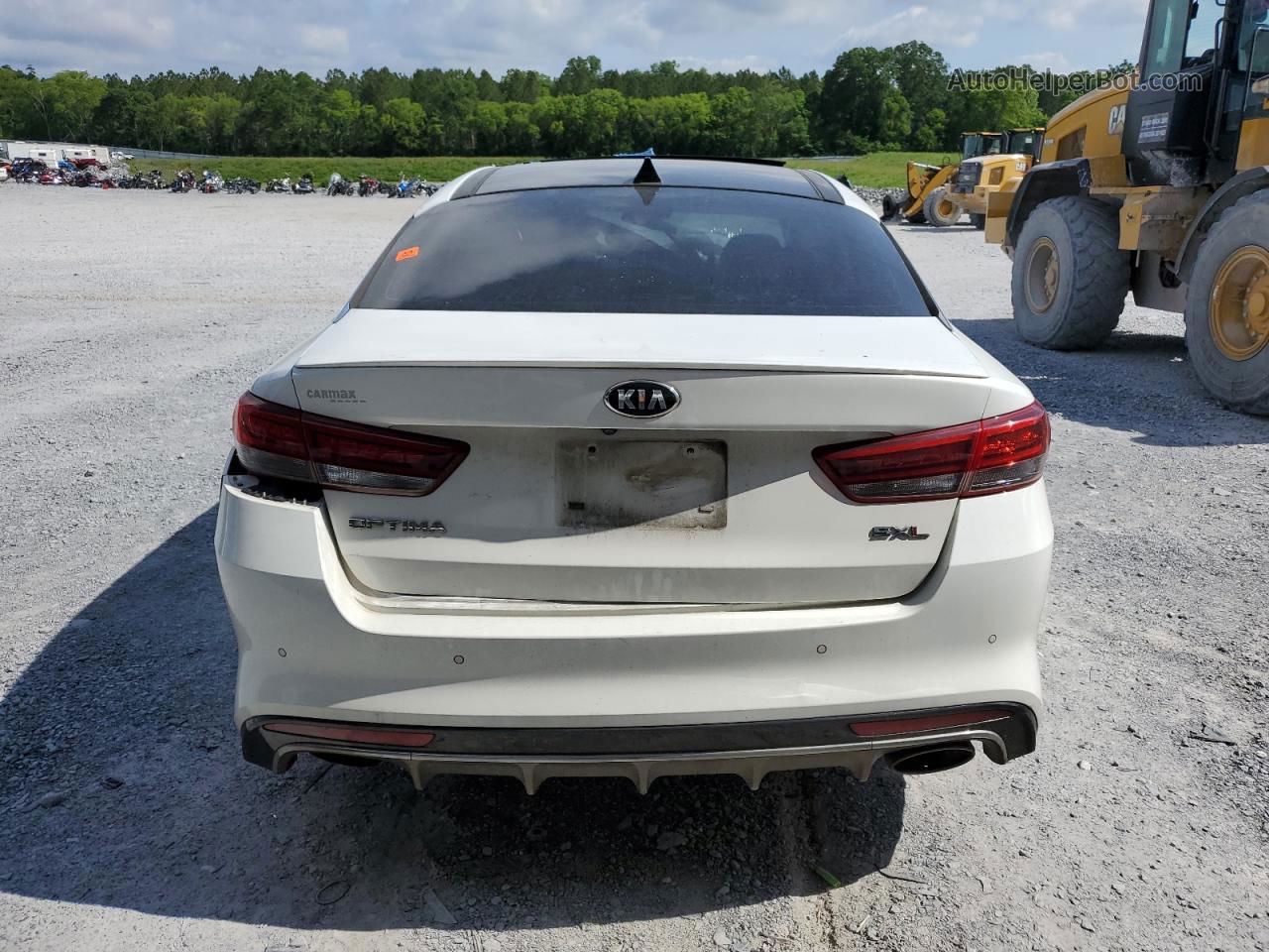 2016 Kia Optima Sxl White vin: 5XXGV4L22GG091124