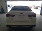 2018 Kia Optima Sx White vin: 5XXGW4L20JG231689