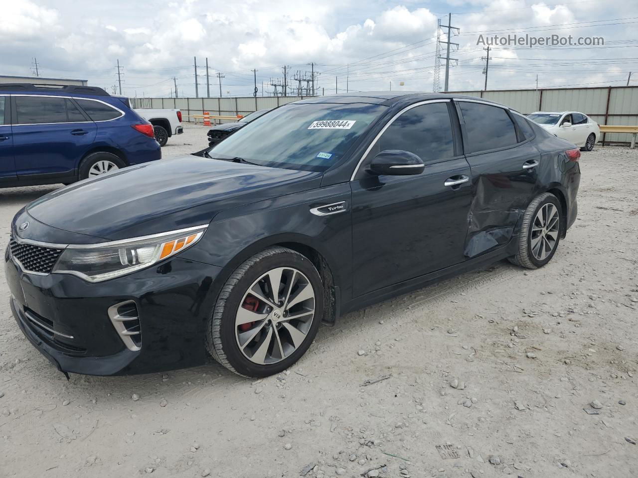 2016 Kia Optima Sx Black vin: 5XXGW4L22GG077527