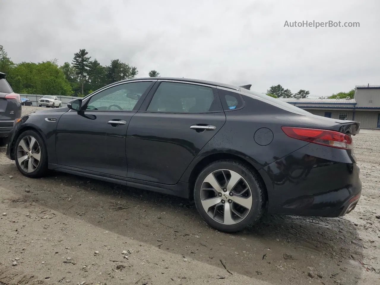 2017 Kia Optima Sx Black vin: 5XXGW4L23HG171952