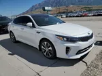 2016 Kia Optima Sx White vin: 5XXGW4L24GG046053