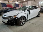 2018 Kia Optima Sx White vin: 5XXGW4L24JG222476